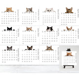 🐱Calendrier de bureau 2024 avec chat furtif