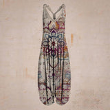 Pantalon large une pièce femme