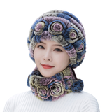 Chapeau en Fourrure de Lapin Rex