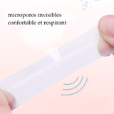 Protège-talons respirants invisibles