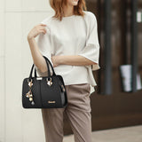 Sac à main mignon de couleur unie à la mode pour dames