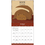 Calendrier mural 2024 d’une année de chats Snarky