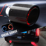 Embout d'échappement en acier inoxydable