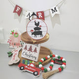 Ornement de Plateau de Noël