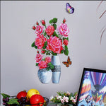 Autocollant Vase 3D
