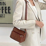 Sac à bandoulière carré élégant de grande capacité