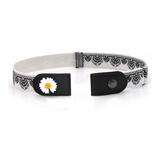 Ceintures élastiques sans boucle Daisy