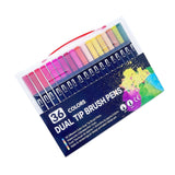 Set de crayons aquarelle double face