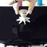 Peinture Coulant Tasse Fendue