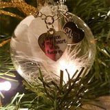 Ornements De Boule De Plumes De Noël