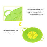 Couvercle en Silicone Fleur Bouchon de Déversement