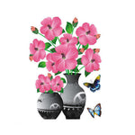 Autocollant Vase 3D