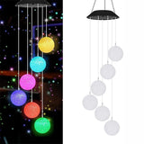 Lampes carillon à particules solaires pour l'extérieur