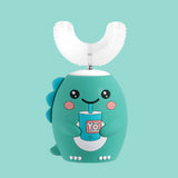 Brosse à dents électrique en forme de U à 360°