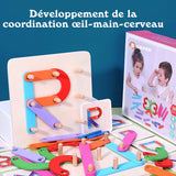 Jouet Multifonctionnel De Collage De Colonne Montessori