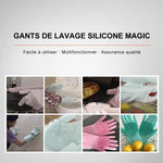 Gants De Lave-Vaisselle En Silicone - ciaovie