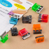 Clip de bureau à longue queue, 10 pièces