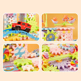 Paradis des blocs de construction électriques variés pour enfants