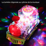 Train d'engrenages Transparent Électrique