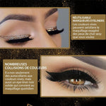 Eyeliner Réutilisable et Autocollants pour Cils (4 paires)