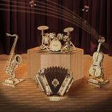 Puzzle Créatif en Trois Dimensions en Bois