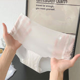 Culotte féminine en soie glacée sans trace