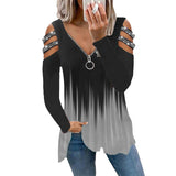 T-shirt En Relief Á Glissière
