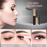 Cils pour eye-liner magnétique