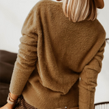 Cardigan à boutons en métal