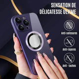 Étui Magnétique en Verre avec Protection de l'Objectif