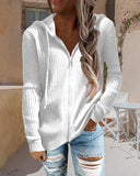 Gilet à capuche avec zip