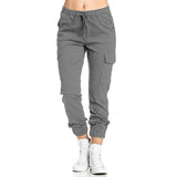 Pantalon cargo à poches latérales