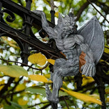 Dragon avec ailes Gargouille Suspension de clôture