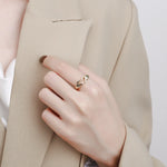 Bague coeur "Je t'aime pour toujours"