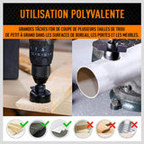 Ensemble de scie cloche pour ingénieurs bricoleurs