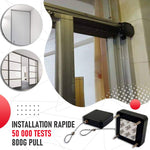 Ferme-porte automatique à capteur sans perforation