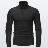 Pull à Col Roulé en Maille pour Homme