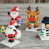 Modèle de Bloc de Construction Créatif Bricolage