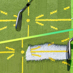 Tapis d'Entraînement de Golf pour la Reconnaissance du Swing Lors de la Frappe