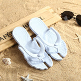 Pantoufles en plastique pliables