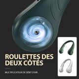 Ventilateur silencieux de chargement USB pour les paresseux