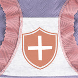 Sous-vêtements antibactériens en dentelle à taille haute