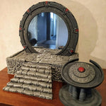 Ornement créatif en résine lumineuse Stargate