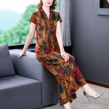 Costume ethnique été femme col V