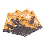 Décoration d'Halloween pour la maison Serviettes en papier, 20 pièces