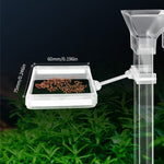 Tube d'alimentation pour aquarium