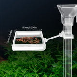 Tube d'alimentation pour aquarium