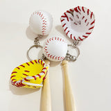 Porte-clés de baseball créatif