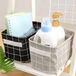 Boîte de rangement pliable en toile de dessin animé