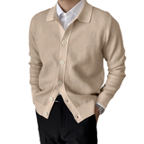 Cardigan en Tricot à Boutons Uni